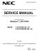 NEC MultiSync LCD1970NX Service Manual