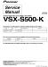 Pioneer VSX-S500-K Service Manual