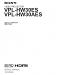 Sony VPL-HW30ES/HW30AES Service Manual