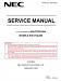 NEC MULTEOS M40 Service Manual