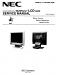 NEC MultiSync LCD1500M Service Manual
