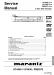 Marantz VC4400/VC5400/PMD970  Service Manual