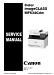 Canon Color imageCLASS MF634Cdw Service Manual