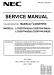 NEC MultiSync LCD2070VX Service Manual