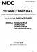 NEC MultiSync EA244UHD Service Manual