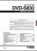 Yamaha DVD-S830 Service Manual