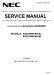 NEC AccuSync AS222WM Service Manual