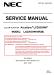 NEC AccuSync LCD203WM Service Manual