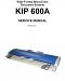 KIP 600A Service Manual