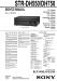 Sony STR-DH550/DH750 Service Manual