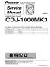 Pioneer CDJ-1000 MK3 Service Manual