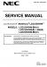 NEC MultiSync LCD225WXM Service Manual