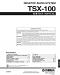 Yamaha TSX-100 Service Manual