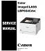 Canon Color imageCLASS LBP664Cdw Service Manual