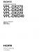 Sony VPL-DX220/240/270/DW240 Service Manual