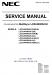 NEC MultiSync LCD2490WUXi Service Manual