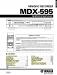 Yamaha MDX-595 Service Manual