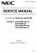 NEC MultiSync EA274WMi Service Manual