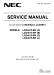 NEC MultiSync LCD4615 Service Manual