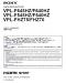 Sony VPL-F540/545/640/645/FHZ70/75 Service Manual
