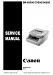 Canon DR-6050C/7550C/9050C Service Manual