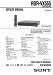Sony RDR-VX555 Service Manual