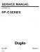 Duplo Duprinter DP-C100/DP-C105/DP-C110/DP-C115/DP-C120/DP-C125
