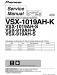 Pioneer VSX-1019AH-K/VSX-1019AH-S/VSX-919AH-K/VSX-919AH-S Service Manual