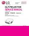 LG PW600G Service Manual