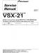 Pioneer VSX-21/VSX-D608 Service Manual