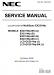 NEC MultiSync EX231Wp Service Manual