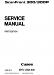 Canon ScanFront 300/ScanFront 300P Service Manual