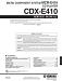 Yamaha CDX-E410 Service Manual