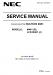 NEC MULTEOS M461 Service Manual
