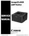 Canon imageCLASS LBP162dw Service Manual